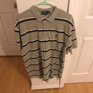 Polo by Ralph Lauren Grey Polo Shirt Size XL